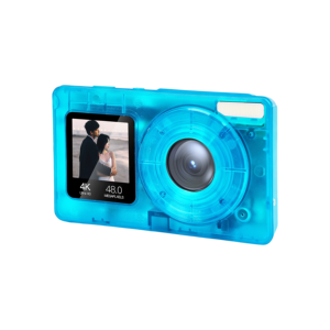 กล้องดิจิตอล DC06T จอคู่ 4K ซูมออปติคอล 17-30 เท่า แฟลช LED ฟิลเตอร์สร้างสรรค์ โหมดถ่ายภาพต่อเนื่อง โหมดเซลฟี่ - Product Image 4