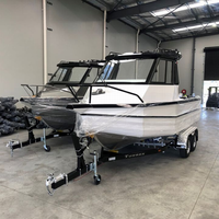 Bateau de pêche 20ft Easy Craft Cuddy Cabin Bateau en aluminium pour les sports de pêche en mer