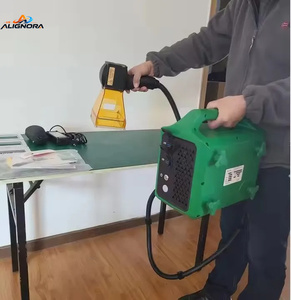 30w Handheld Portable Small Metal Fiber Laser Marking <b>Engraving</b> <b>Machine</b> for Stainless Steel Carbon Iron Aluminum - Product Image 6