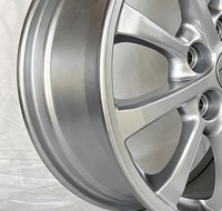 Llantas de Aleación de Aluminio para Automóvil, 16x6.5 ET46 CB67.1 PCD5x114.3, Plateadas, 16 Pulgadas, Nuevas, Venta al Por Mayor, en Stock