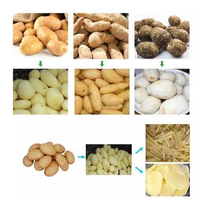 Máquina Peladora y Cortadora de Patatas para Fábricas, Suministro Directo de Fábrica - Product Image 2