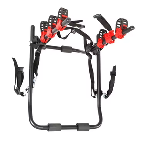 <span class=keywords><strong>Porte</strong></span>-vélos arrière pour coffre de voiture, fixation sur hayon, SUV, voiture de sport, extérieur, acier, revêtement en poudre, capacité de charge de 100 kg, pliable - Product Image 2