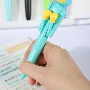 Stylos fantaisie en forme de <span class=keywords><strong>boxeur</strong></span>, licorne, chat de combat, animaux amusants, robots boxeurs, accessoires capillaires en peluche, papeterie originale - Product Image 4