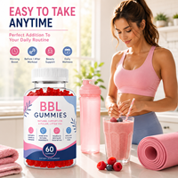 Gummies Maca Plus pour le bien-être et le raffermissement des courbes corporelles (hanches, cuisses, fesses) – Bonbons en vrac de marque privée, fabriqués en Chine