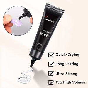 Colla Gel Specifica <span class=keywords><strong>per</strong></span> <span class=keywords><strong>Unghie</strong></span>, Adesivo Semipermanente a Polvere di <span class=keywords><strong>Miglio</strong></span> Senza Luce UV, Asciugatura Rapida, Non Sbiancante, <span class=keywords><strong>per</strong></span> Patch <span class=keywords><strong>Unghie</strong></span> - Product Image 4