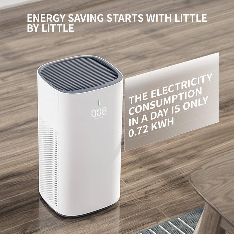 Portable Intelligent Home Air Purifier With UV - Image 2
