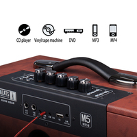 Amplificateurs de guitare haute puissance en gros avec 120 watts, système de son d'instruments de musique extérieur multifonctionnel