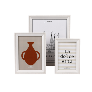 Cadres en bois MDF à moulures larges, couleur personnalisée, prix abordable, en gros pour supermarchés, décoration murale de maison et de commerce de détail - Product Image 1