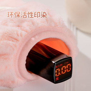 Cute Cartoon Winter Protective Sleeves Light Gray Anti-Stain For Office Use Teenagers - Product Image 2