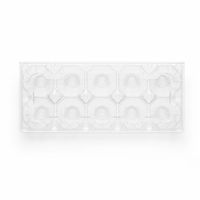 Boîte de rangement professionnelle pour œufs en PET pour réfrigérateur, transparente, robuste, empilable, pour l'organisation de la cuisine