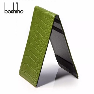 Porte-cartes de score de golf personnalisé en cuir PU crocodile, durable et écologique, avec stylo – Idéal comme cadeau - Product Image 2