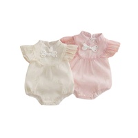 Combinaison pour bébé fille, nouveau design mignon d'été, pour le premier anniversaire, combinaison pour bébé de 3 à 24 mois, combinaison personnalisée pour bébé