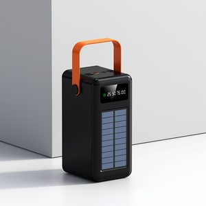 <span class=keywords><strong>Batterie</strong></span> <span class=keywords><strong>Externe</strong></span> Solaire <span class=keywords><strong>100000mAh</strong></span> Étanche pour Extérieur avec Double Port USB et Lampe Torche, Idéale pour le Camping, les Urgences et la Randonnée - Product Image 1