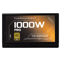 Thermalright TR-KG1000 PRO 1000W ATX 3.1 PSU entièrement modulaire 80 PLUS Gold PCIe 5.1 12V-2x6 pour PC haut de gamme
