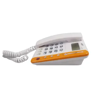 Shenzhen Mini telephone Design with LED Indicator for Incoming Calls and Powered From Telephone Line Slim Phone