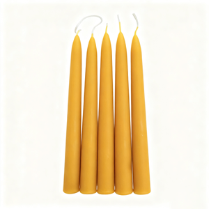 Lot de <span class=keywords><strong>16</strong></span> <span class=keywords><strong>bougies</strong></span> chauffe-plat en cire d'abeille pure, église, durée de combustion de 4 heures, <span class=keywords><strong>bougies</strong></span> en cire d'abeille naturelle pour la décoration de la maison - Product Image 3