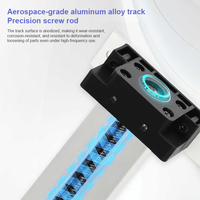 Armazenamento Inteligente Automático com Sistema de Elevação de Portas, Mecanismo de Elevação para Cozinha, Cesto de Armário Suspenso Vertical Elétrico de Parede