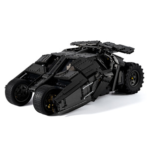 10517 Batmobile Warrior, échelle 1:8, plastique ABS de haute qualité, jouet éducatif pour enfants unisexe, blocs de construction - Product Image 1
