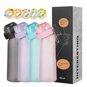 Botol Air up dengan 7 rasa pod, anti bocor, botol Air olahraga dengan sedotan, bau buah, botol Air untuk olahraga luar ruangan