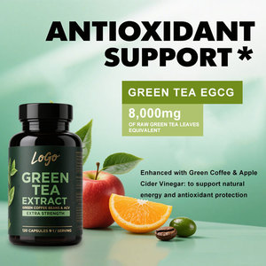 Oemodm chiết xuất trà xanh Viên nang chống oxy hóa năng lượng hàng ngày quản lý trọng lượng bổ sung năng lượng bổ sung sức khỏe - Product Image 3