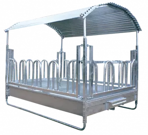 High quality galvanized and powder coated cattle cow sheep horse livestock animal hay feeder for farm