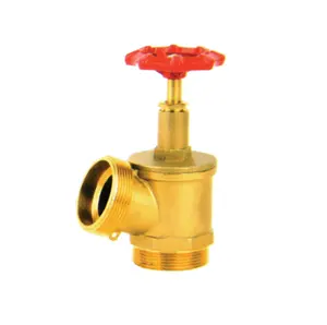 Factory Supply 2-1/2" Portable Fire hydrant Red Colour Brass Valve DN50-65 Indoor Fire Hydrant