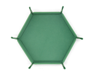 Custom Hexagonal and Miscellaneous Storage Box Board Game Tray Accessories Leather <b>Dice</b> <b>Tower</b> - Product Image 3
