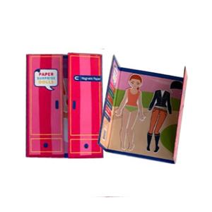 Muñeca de Papel Magnética para Jugar a Vestir con Impresión Personalizada - Product Image 5