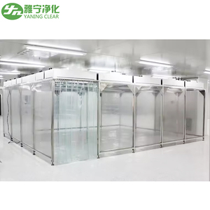 YANINGモジュラーPVCビニールソフトウォールクリーンルームエンクロージャーキャビンポータブルプレハブクリーンブースクリーンルーム - Product Image 5