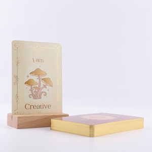 Campione gratuito donne nere ogni giorno auto-amore positivo affermazione carte da gioco stampa personalizzata bambino salute mentale mazzo motivazionale - Product Image 4