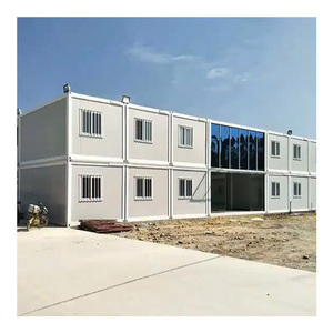 Conteneur préfabriqué de 20 pieds, prêt à l'emploi, installation rapide, conception clé en main pour logement du personnel sur chantier - Product Image 3