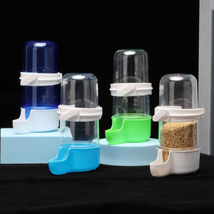 Bottiglia d'acqua per animali domestici 240Ml di piccione pappagallo gabbia per uccelli accessori automatici di pollo uccelli pappagallo alimentatori e bevitori - Product Image 3