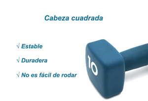 Popular logotipo personalizado barato regalo unisex cuadrado en forma <span class=keywords><strong>de</strong></span> mancuerna recubierta <span class=keywords><strong>de</strong></span> neopreno conjunto para ejercicio en casa brazo ejercicio - Product Image 5