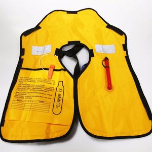 مصنع مورد جيليه دي Sauvetage CO2 وسادة هوائية نفخ سترة نجاة العائمة الإبحار سترة - Product Image 3