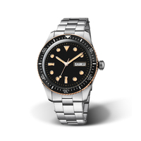 Buceo-Reloj De pulsera para hombre, accesorio masculino De pulsera resistente al agua con mecanismo automático De movimiento De zafiro y cristal De alta calidad, 10 ATM