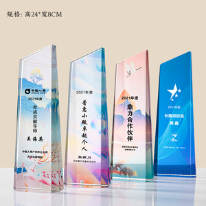 Trophées en cristal K9 uniques OEM ODM, sublimation, grand trophée en cristal <span class=keywords><strong>YouTube</strong></span>, prix de l'excellence - Product Image 3
