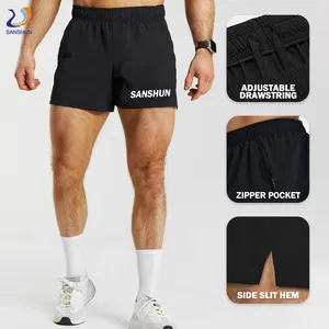 5 pollici Shorts De Hombre Gym Custom Sport leggero asciugatura rapida allenamento atletico che corre pantaloncini da ginnastica uomini