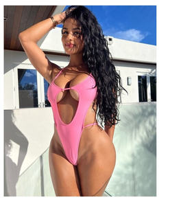 Maillot de bain une pièce personnalisé à col montant, monokini, tenue du lundi, carnaval de Trinité-et-<span class=keywords><strong>Tobago</strong></span>, Jouvert 2026 - Product Image 3