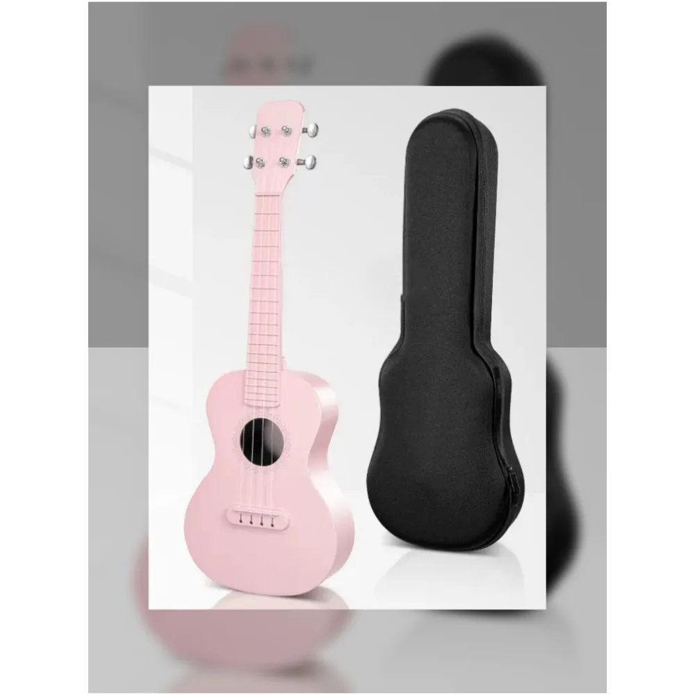 Jelo SLG-U4 23 pouces ukulélé guitare en fibre de carbone soprano ukulélé 4 cordes classique ukulélé touche acajou guitare jouet