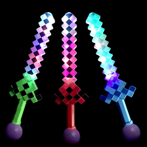 Led khổng lồ bong bóng Cây Đũa phép đồ chơi cho trẻ em lỏng pixel bong bóng thanh kiếm cho chơi ngoài trời và quà tặng chào đón - Product Image 1