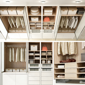 Sistema de Vestidor Moderno con <span class=keywords><strong>Módulos</strong></span> Flexibles, Isla y Estanterías <span class=keywords><strong>para</strong></span> Renovación de Casas de Lujo - Product Image 6