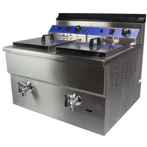 Hot bán Gas nồi chiên sâu đôi Tank Countertop cho mở nhà hàng mới - Product Image 2