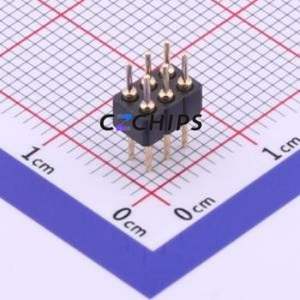 MH200V-12-06-1000 Pin Header Through hole Component (THT),P=2mm Connector 2x3P 2mm 2mm Round Pin - Product Image 2