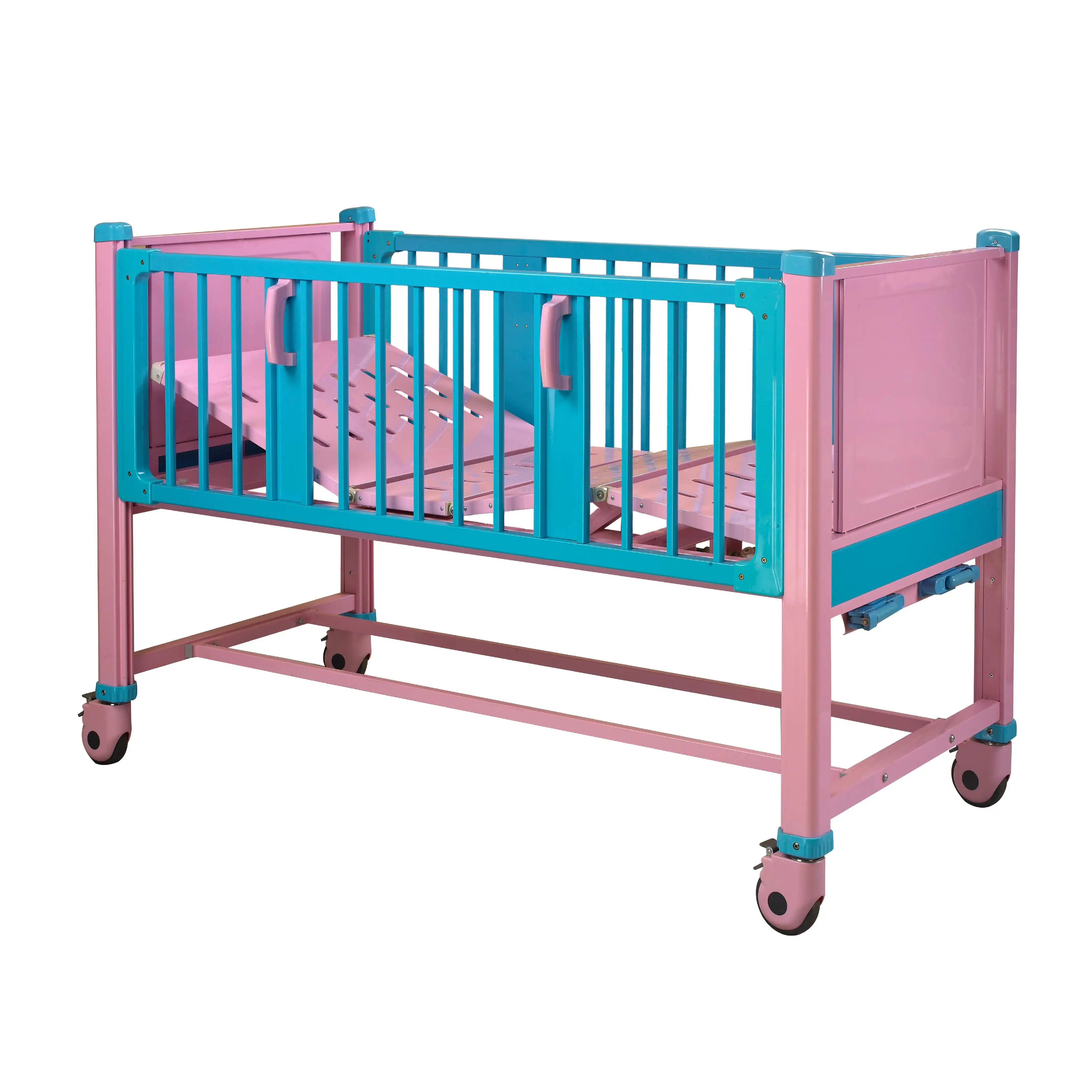 Atacado Medical Hospital cama Full Siderail Pediatric Bed 2 Função para crianças