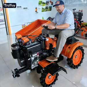 Tracteur de <span class=keywords><strong>jardin</strong></span> multifonctionnel 2WD 4WD, machine de micro-labourage avec siège réglable et arbre de sortie arrière - Product Image 2
