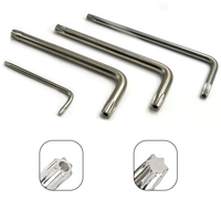 Kunci pas 45 # baja Torx l-type T10 T15 T20 T25 T27 T30 T40 T45 T50 kualitas tinggi