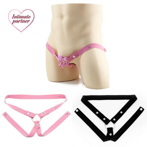 Dispositivo de <span class=keywords><strong>Castidad</strong></span> Masculina Anti-Escape, Cinturón Auxiliar Ajustable con Cuerda, Banda Elástica Ancha de Tres Vías, Juguete Sexual, Ropa Interior Sexy para Hombres - Product Image 5