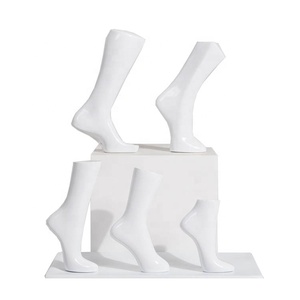 Boutique de chaussures Simulation de <span class=keywords><strong>pied</strong></span> prothétique Modèle Blanc <span class=keywords><strong>Homme</strong></span> Cheville Chaussures Chaussette Présentoir <span class=keywords><strong>Mannequin</strong></span> - Product Image 1