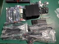 HackRF One R10 SDR Radio + Cable USB + 5 Antenas + HackRF One Ensamblado + Amplificador de Bajo Ruido RF LNA de 50M-6GHz