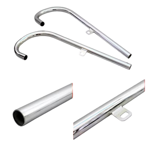 Tubos de Escape Retro Metálicos Nuevos de 24 HP para Motocicleta con Sidecar Ural K750 M1 M72 R71 R12 Dnepr MT12 CJK750 - Product Image 4